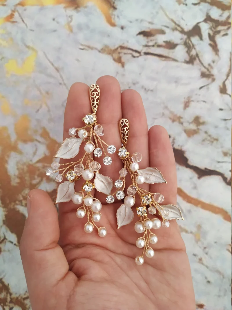 Boho Wedding Earrings - ELIZABETH