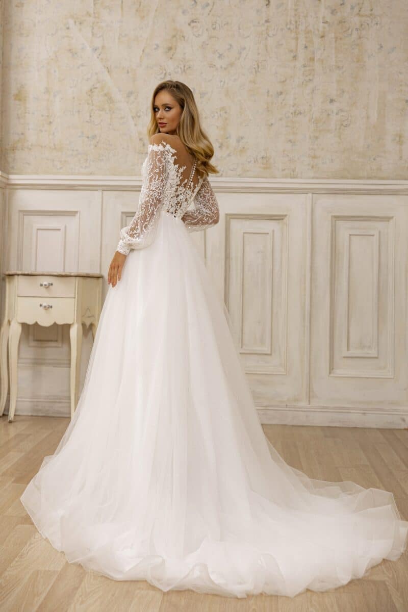 A-Line Wedding Dress - HELLEN - Image 2