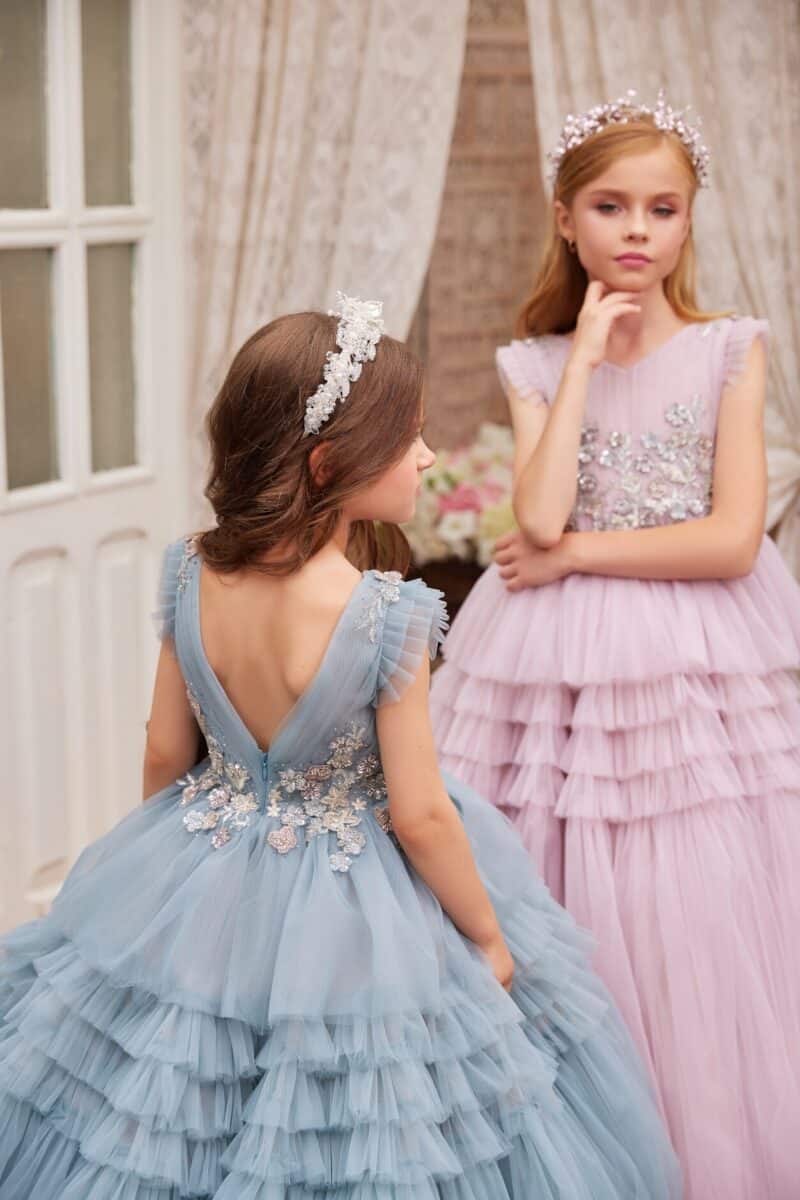 Princess Children Flower Girl Dress - JAYLA - Image 3