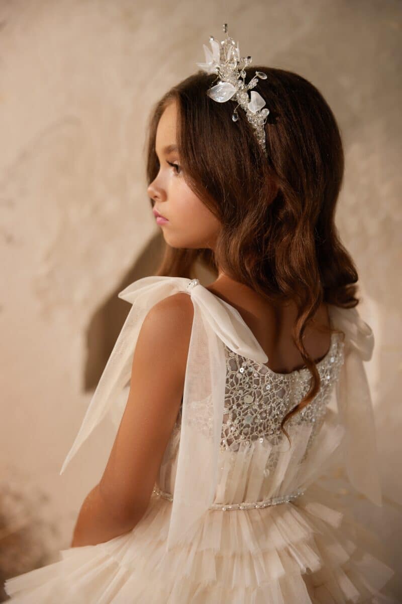 Princess Children Flower Girl Dress - MILDRED - Image 7