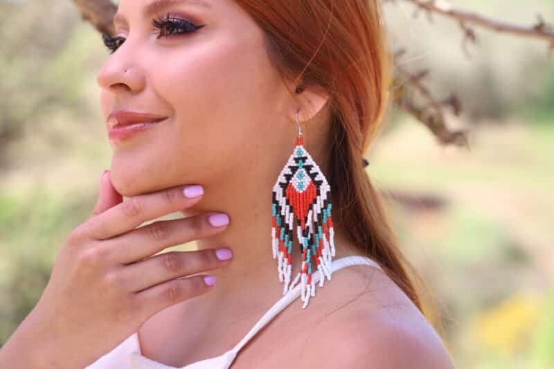 Boho Beaded Earrings - CELIA