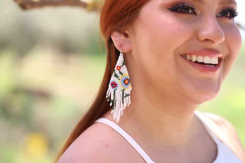 Boho Beaded Earrings - XENIA