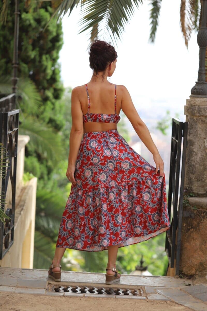 SALE 6US SIZE , Bohemian Hippie Sexy Summer Dress - JENNIFER - Image 7