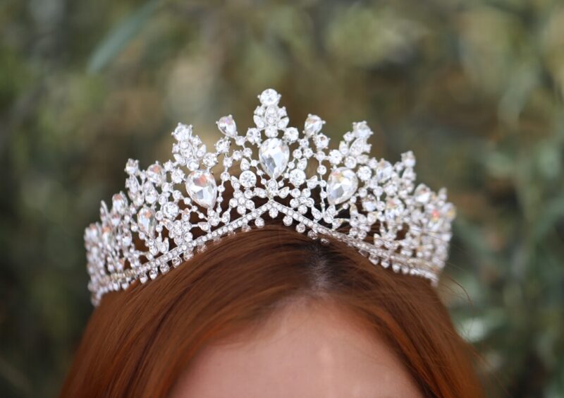 Silver Royal Wedding Tiara - SURI