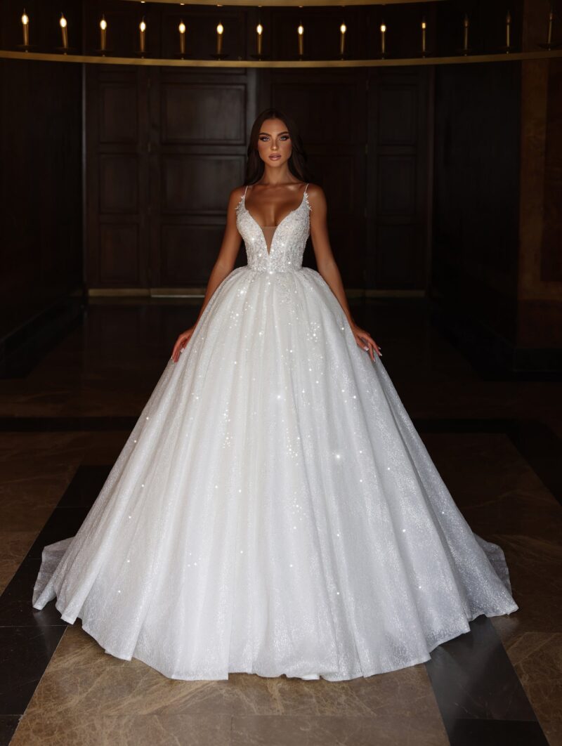 Sparkling Princess Wedding Dress - SIENNA