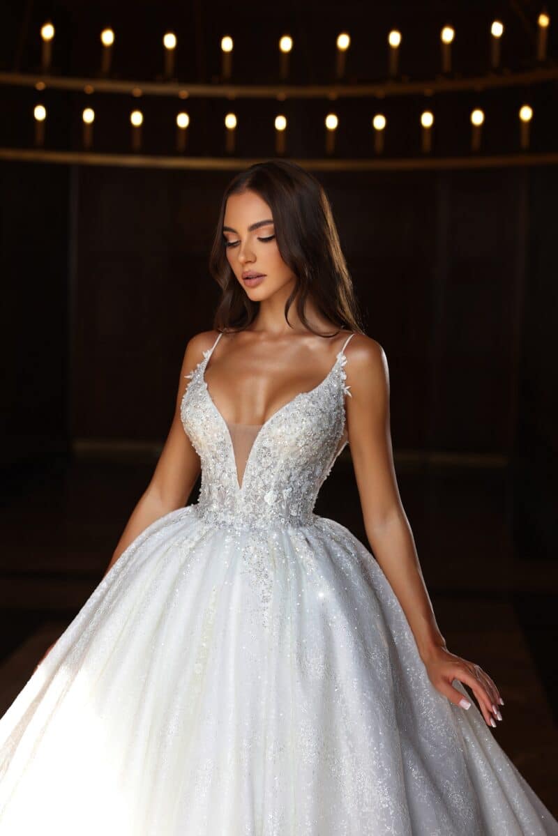 Sparkling Princess Wedding Dress - SIENNA - Image 2