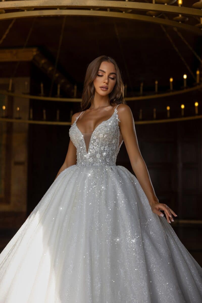 Sparkling Princess Wedding Dress - SIENNA - Image 4