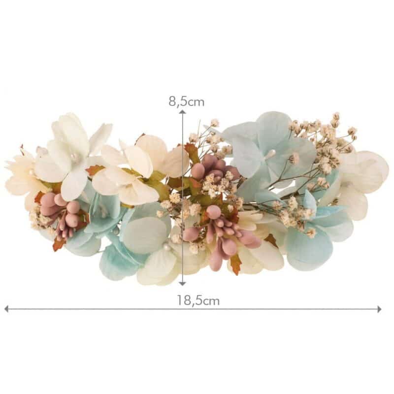 Sky Blue Flower Girl Belt / Sash - NAVANI - Image 8