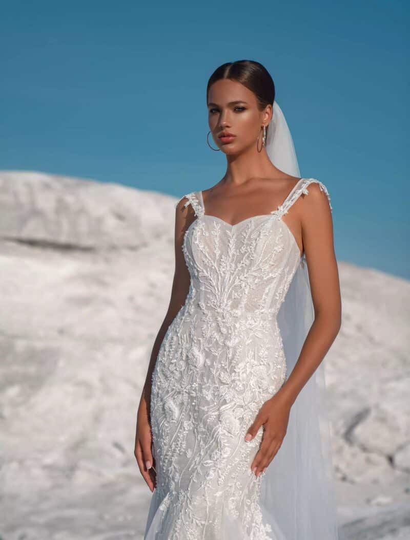 Lace Mermaid Wedding Dress - ARINA - Image 2