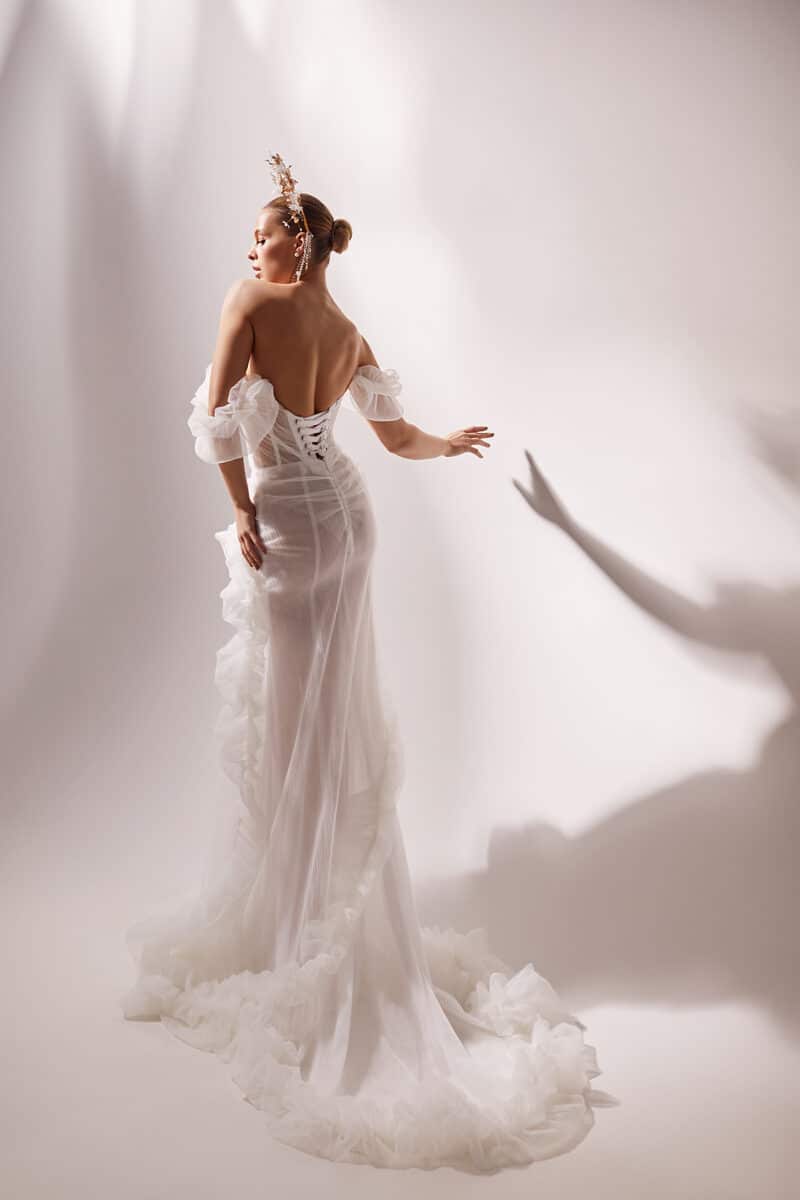 Mermaid Wedding Dress - ZARINA - Image 3