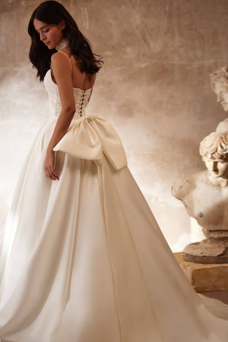 Unique Princess Wedding Dress With Long Train - JILLIAN - Image 2