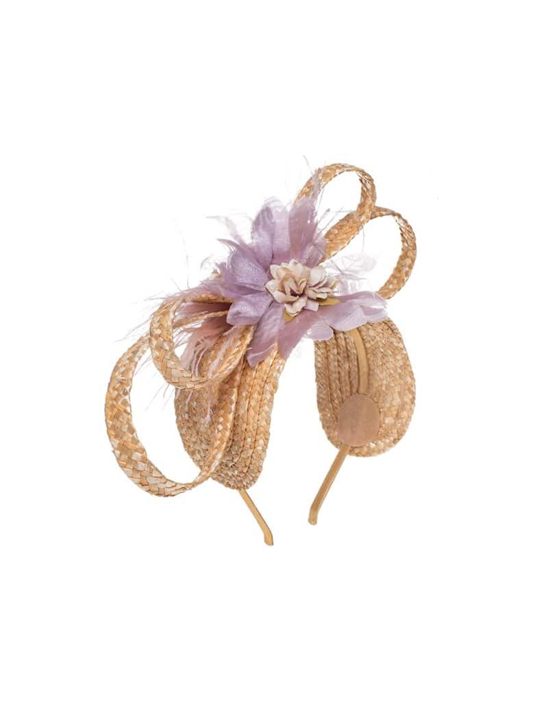 Vintage Flower Wedding Straw Bridal Hat - SANDRA - Image 2