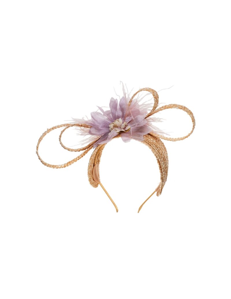 Vintage Flower Wedding Straw Bridal Hat - SANDRA - Image 3